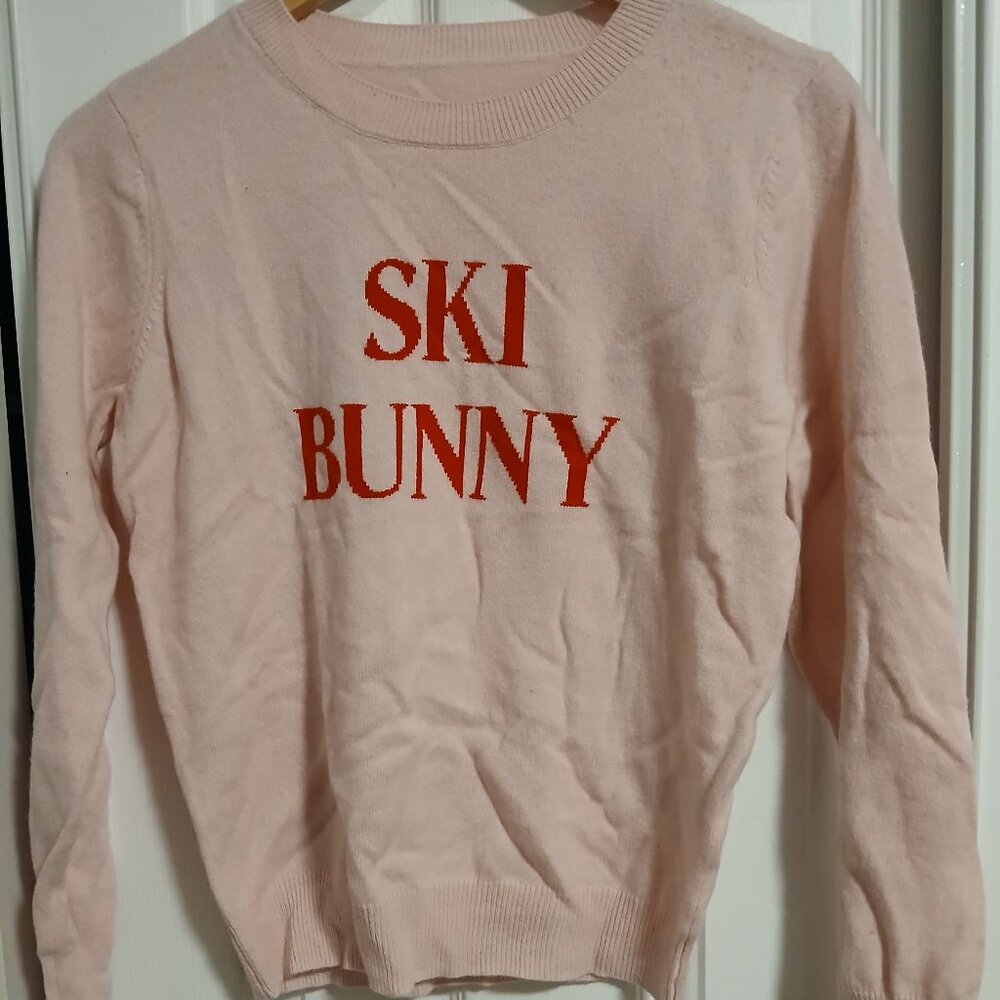 Le Frame Ski Bunny Sweater 🐰 ⛷️ 💕
